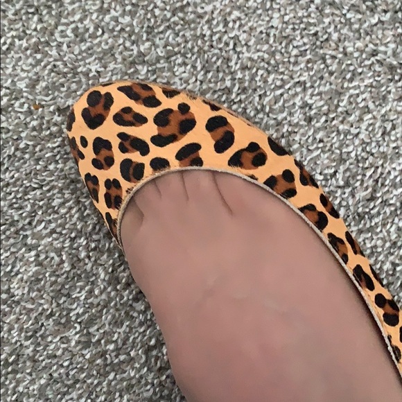 Barely Used J. Crew Lily Calf Hair Heels Size 10 - Picture 8 of 9